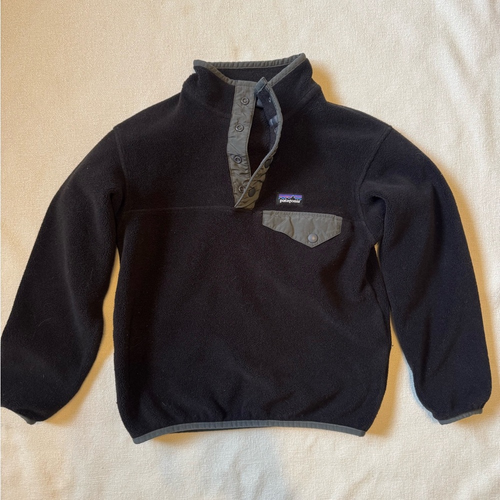 Patagonia Synchilla Black Fleece Pullover